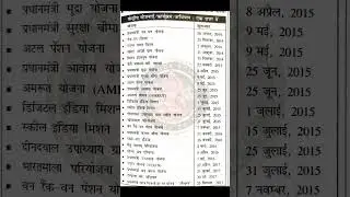 केंद्र सरकार की प्रमुख योजनाएं#central #yojna #new #viral #shorts #currentaffairs #current #ytshorts