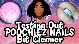 I TESTED OUT POOCHIEZ NAILS BIT CLEANER | PSYCHDESIGNTV