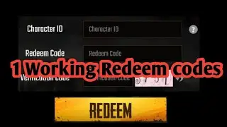 TODAY NEW REDEEM CODE PUBG MOBILE!1Latest Working Redeem Codes rewards | PUBG REDEEM CODE TODAY 2021