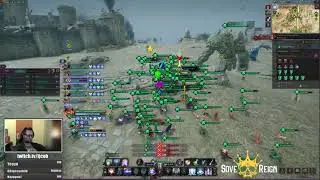 Siege | Sovereign (Att) vs Unreal (Def) | Starfall EU | Frontline Heal PoV | Throne and Liberty