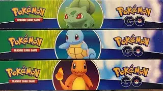 New! Pokemon Go Pin Collection Charmander/Squirtle/Bulbasaur