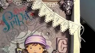 Altered Wooden Shadow Box