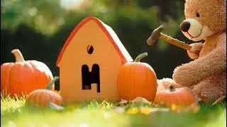 Teddy Bears Pumpkin House Fun song kids videos for kids kids songs kids cartoons kids tv kids movies