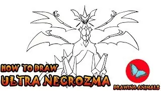How To Draw Ultra Necrozma Pokemon | Drawing Animals