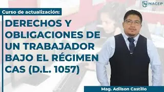 DERECHOS Y OBLIGACIONES DE UN TRABAJADOR BAJO EL RÉGIMEN CAS (D.L. 1057) | CURSO GRATUITO Y COMPLETO