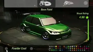 NFSU2 Peugeot 106 Customization