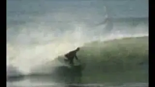 Surfing on the Boardworks Mike Hynson Black Knight Quad