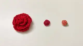 Crochet :: Rose :: Easy :: Tutorial :: Pattern