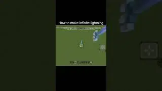 Minecraft how to make infinite lightning