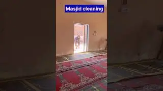Masjid cleaning #viral #vlog #helpthemfoundation #help