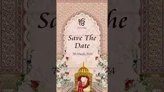 Save the Date - Punjabi Wedding #savethedate #invitationvideo #punjabiwedding