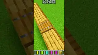 Rainbow Wall In Bedrock Edition🌈🤯😱 #shorts #minecraftshorts #minecraftfans #buildhacks