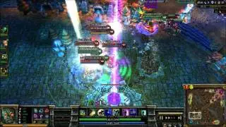 LoL - Perfect Fiddlesticks Ult Pentakill Combo