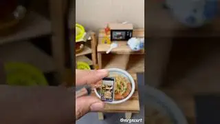 Miniature cooking | noodles #minicooking #minivlogs #miniature #minifoodworld