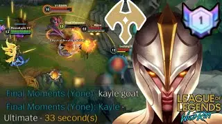 KAYLE TOP LANE IS THE GOAT ROLE! | Patch 5.3 Wild Rift Gameplay