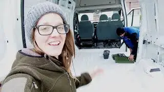Camper Van Conversion Part 2: Rust Removal, Seat Removal, Spray Paint