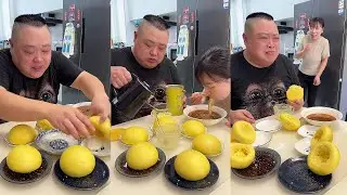 蠢老公這次學聰明了，不讓我吃把蛋藏饅頭裡，偷偷吃光後他被氣哭了！ 【胖嫂美食】
