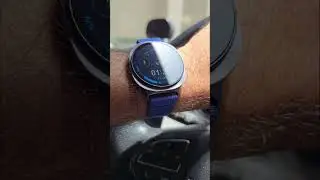 Galaxy Watch 8 + Blue Strap 💙 Looks So Premium! #shorts #GalaxyWatch8 #SmartwatchStyle