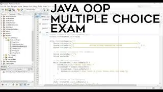 Java Program - Drivers Exam System (OOP) | Multiple Choice + File Saving