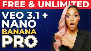 Как использовать VEO 3.1 и Nano Banana Pro БЕСПЛАТНО И БЕЗ ОГРАНИЧЕНИЙ (пошаговое руководство)