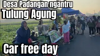 Car free day desa padangan ngantru tulung agung