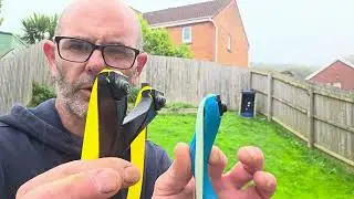 Wasp Trigrip, моё мнение/обзор сырой и неотредактированной стрельбы под дождём. #рогатка #Wasp