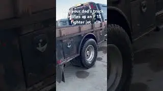 Part truck part F15 fighter jet