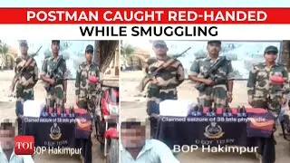 Border Security Force Arrests Postman for Smuggling Phensedyl Bottles Across India-Bangladesh Border