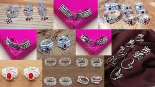 New Collection Of Silver Toe Rings 2023 // Silver Toe Rings With Price || Shridhi Vlog