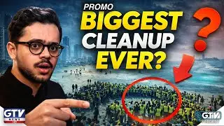 Biggest Beach Cleanup of Pakistan | Karachi Seaview | Hammad Foundation | Promo | GTV Podcast