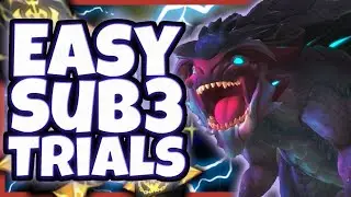 Dauntless Pangar trials - EASIEST sub 3 build and guide