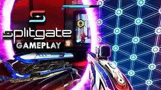 SPLITGATE Helix Gameplay (No Commentary) │ 4v4 Team Deathmatch (PC)