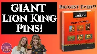 Jumbo Lion King Blind Box Pins!  The Biggest Yet!! 🦁