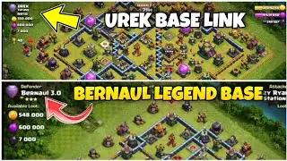 *UREK* &  * BERNAUL * global top legend league base + proof | legend base th14  link