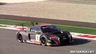 2016 Audi R8 LMS GT3 on Track - Test Day & Pure V10 Sound