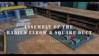 Assembly of the Radius Elbow and Square Duct