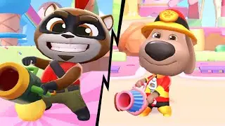 TALKING TOM BLAST PARK Gameplay Walkthrough Part 4 - World 3 (Apple Arcade)
