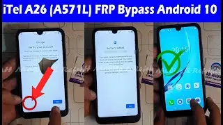 iTel A26 (A571L) FRP Bypass Android 10 Without PC