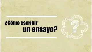 ¿Cómo escribir un ensayo? - Universidad Sergio Arboleda