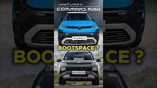 BOOT KING ? 🤔| Tata Punch Facelift Vs Hyundai Exter