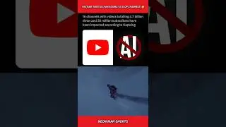 YouTube takes Action against AI Slop Channels! 😳 #shorts