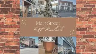 The Historic Main Street of Fort Macleod, Alberta