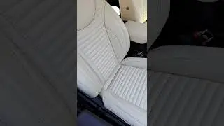 Premium Leather seat covers from Ovion Lifestyle #automotiveupholstery #carseatcovers #premium