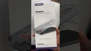 CZARTECH Premium Tempered Glass DIY Installation on I Phone 15 Pro Max ASMR