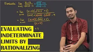 EVALUATING LIMITS BY RATIONALIZING