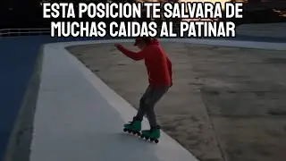 La Posicion mas IMPORTANTE al Patinar | Posicion de seguridad