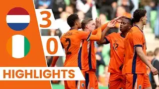 Netherlands U21 🇳🇱 vs Cote d'lvoire U23 🇨🇮 3-0 | Highlights - Int'l Friendly #highlights