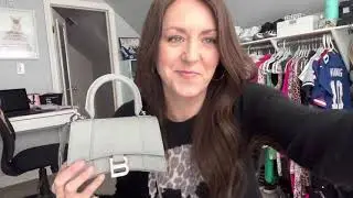 What fits in a Balenciaga Hourglass XS bag