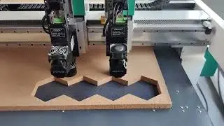 #CNC cutting machine#cut cork backing plate