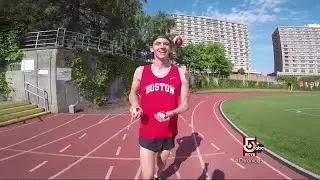 Boston University student breaks Joggling world record